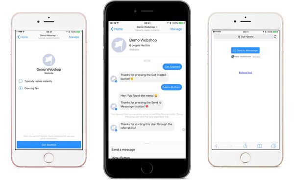 How to process Facebook Messenger callbacks using the Microsoft Bot Framework